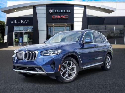 Phytonic Blue Metallic 2023 BMW X3 xDrive30i