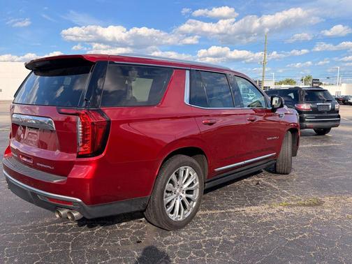 Volcanic Red Tintcoat 2023 GMC Yukon Denali