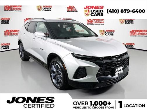 Silver Ice Metallic 2020 Chevrolet Blazer RS