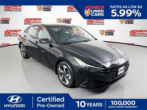 Phantom Black 2023 Hyundai ELANTRA SEL