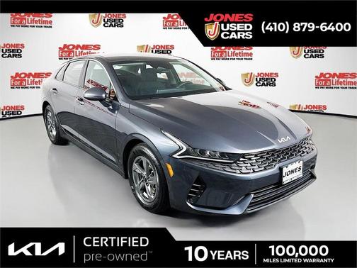Gray 2024 Kia K5 LXS
