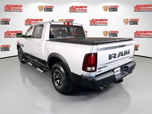 Bright Silver Metallic 2017 RAM 1500 Rebel