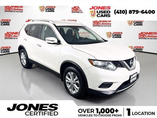 Pearl White 2016 Nissan Rogue SV