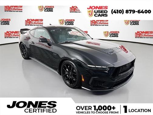 Shadow Black 2025 Ford Mustang GT