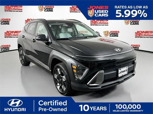 Black 2025 Hyundai KONA SEL