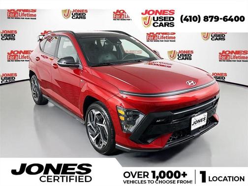 Red Metallic 2024 Hyundai KONA N Line