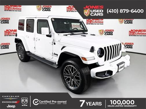 Bright White Clearcoat 2023 Jeep Wrangler 4xe Sahara