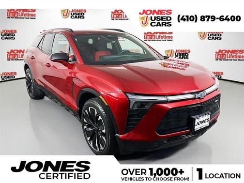 Radiant Red 2024 Chevrolet Blazer EV RS