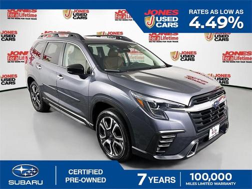 Crystal Black Silica 2025 Subaru Ascent Touring