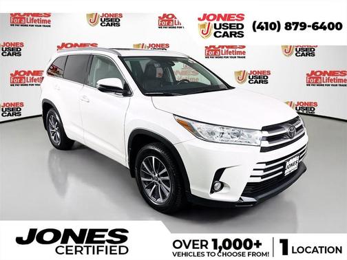 Blizzard Pearl 2017 Toyota Highlander XLE