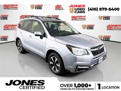Ice Silver Metallic 2017 Subaru Forester 2.5i Premium