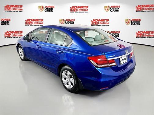 Blue 2015 Honda Civic LX