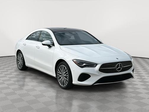 Polar White 2025 Mercedes-Benz CLA 250 4MATIC