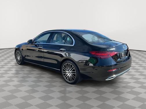 Black 2025 Mercedes-Benz C-Class C 300 4MATIC
