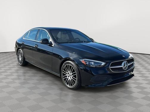 Black 2025 Mercedes-Benz C-Class C 300 4MATIC