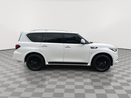 Moonstone White 2018 INFINITI QX80 Base