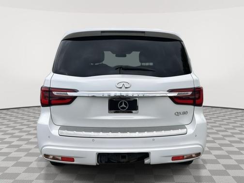 Moonstone White 2018 INFINITI QX80 Base