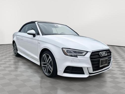 Ibis White/Black Roof 2019 Audi A3 Premium
