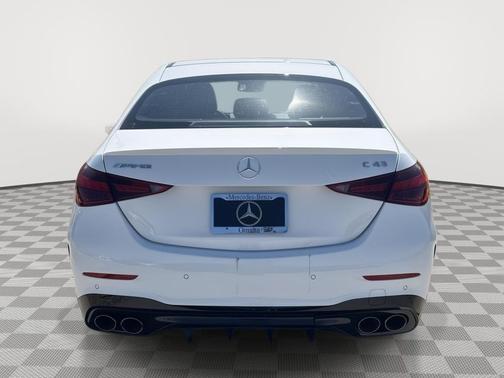 Polar White 2026 Mercedes-Benz AMG C 43 4MATIC