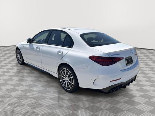 Polar White 2026 Mercedes-Benz AMG C 43 4MATIC
