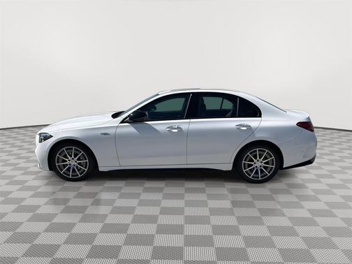 Polar White 2026 Mercedes-Benz AMG C 43 4MATIC