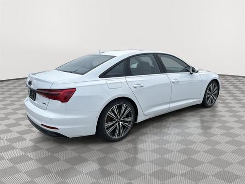 Glacier White Metallic 2024 Audi A6 45 Premium Plus