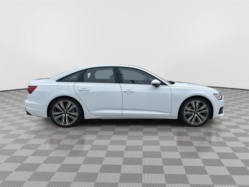 Glacier White Metallic 2024 Audi A6 45 Premium Plus