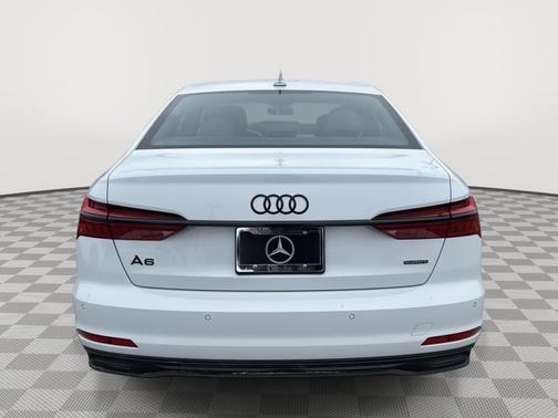 Glacier White Metallic 2024 Audi A6 45 Premium Plus