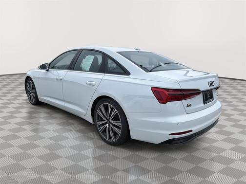 Glacier White Metallic 2024 Audi A6 45 Premium Plus