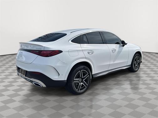 Polar White 2026 Mercedes-Benz GLC 300 4MATIC Coupe