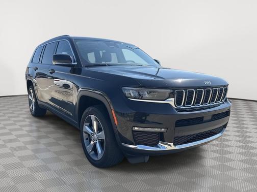 Diamond Black Crystal Pearlcoat 2022 Jeep Grand Cherokee L Limited