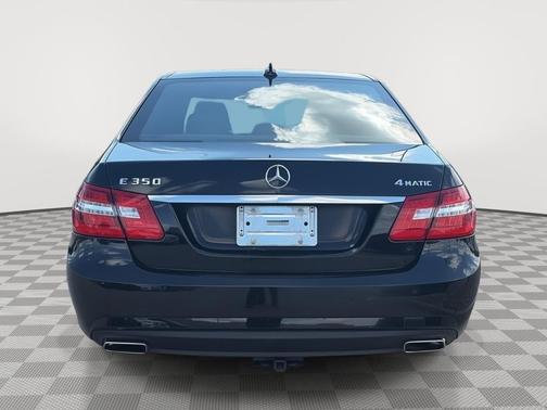 Black 2013 Mercedes-Benz E-Class 4MATIC