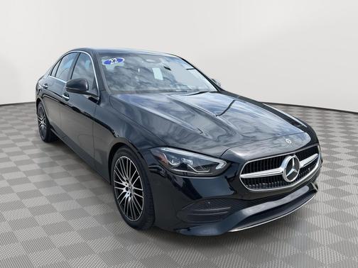 Black 2022 Mercedes-Benz C-Class C 300 4MATIC