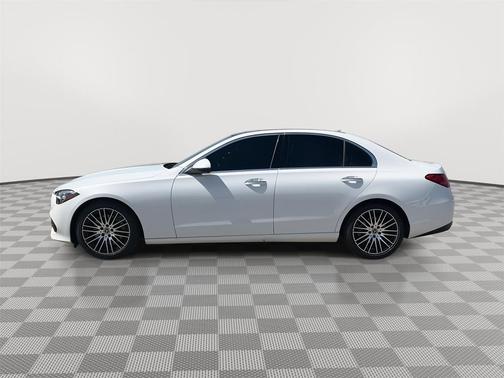 MANUFAKTUR Moonlight White Metallic 2023 Mercedes-Benz C-Class C 300 4MATIC