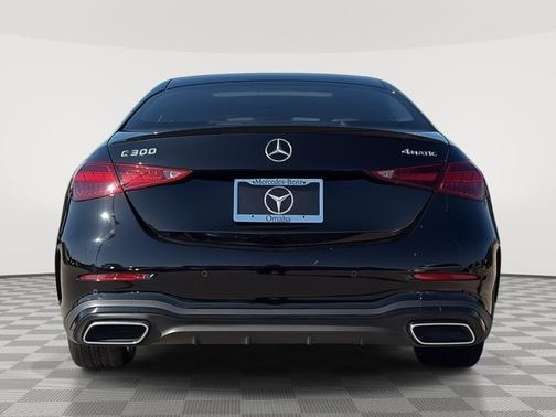 Black 2023 Mercedes-Benz C-Class C 300 4MATIC