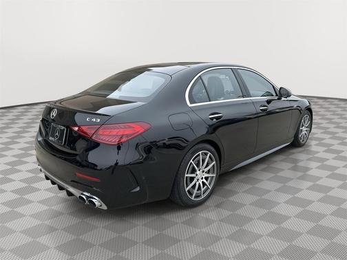 Black 2023 Mercedes-Benz AMG C 43 4MATIC