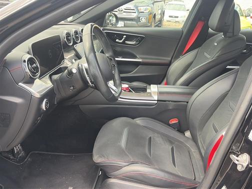 Black 2023 Mercedes-Benz AMG C 43 4MATIC