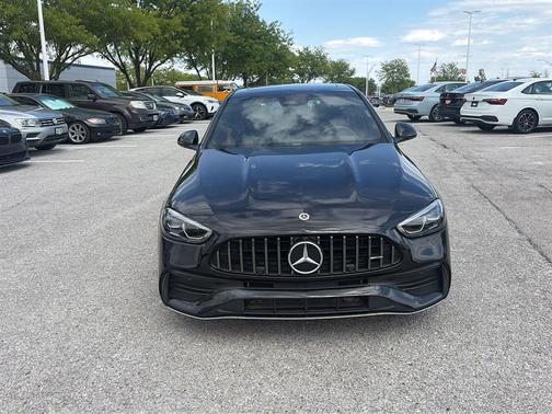 Black 2023 Mercedes-Benz AMG C 43 4MATIC