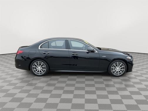 Black 2023 Mercedes-Benz AMG C 43 4MATIC