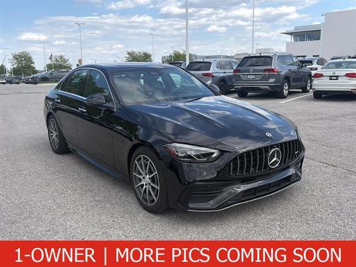Black 2023 Mercedes-Benz AMG C 43 4MATIC