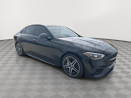 Black 2023 Mercedes-Benz C-Class C 300 4MATIC