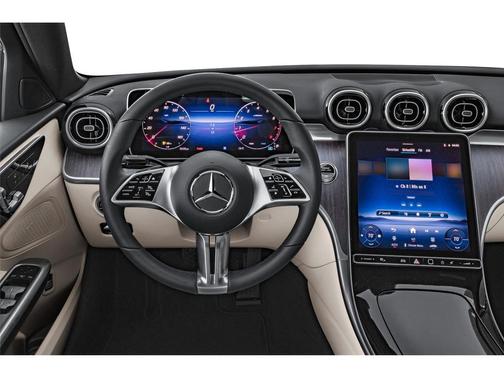 Black 2026 Mercedes-Benz C-Class C 300 4MATIC
