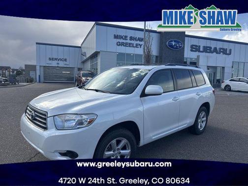 Blizzard Pearl 2010 Toyota Highlander SE