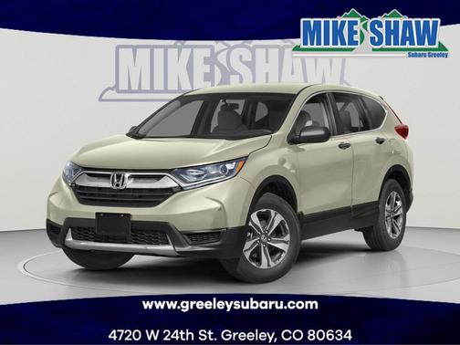 White Diamond Pearl 2018 Honda CR-V LX