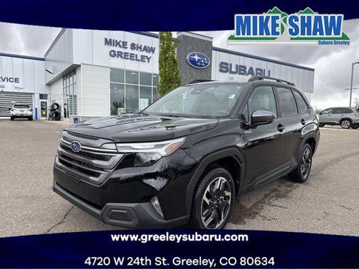 Crystal Black Silica 2026 Subaru Forester Hybrid Limited