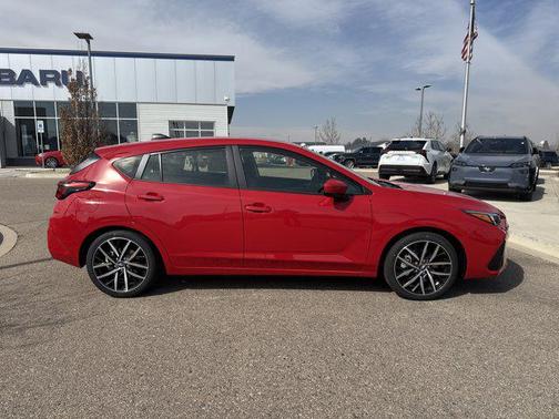 Pure Red 2026 Subaru Impreza Sport