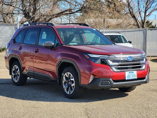 Crimson Red Pearl 2026 Subaru Forester Premium