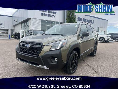 Autumn Green Metallic 2024 Subaru Forester Wilderness