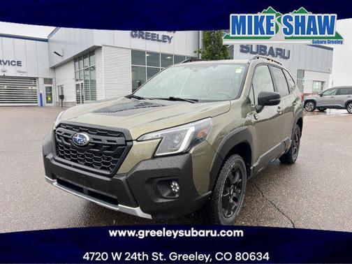 Autumn Green Metallic 2024 Subaru Forester Wilderness