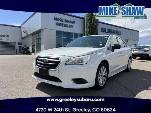 Crystal White Pearl 2017 Subaru Legacy Base
